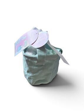 Spa Kit: headband,wristband and socks in a cute reusable tote